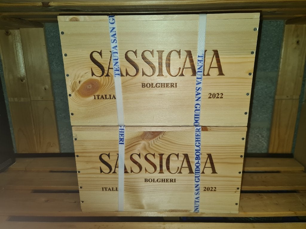 Kist 2022 Sassicaia, Enlèvement