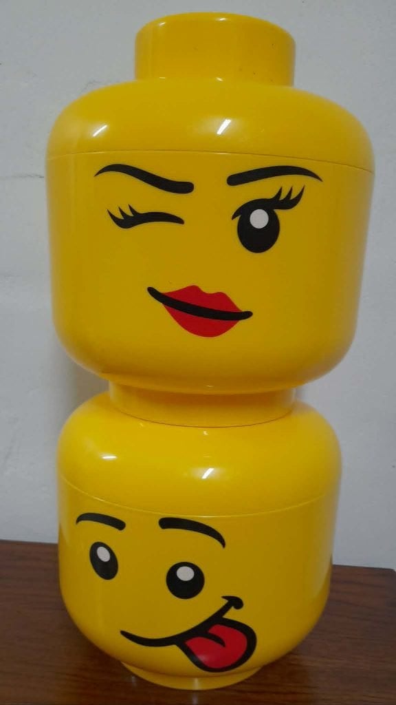 2 Lego opbergdozen, Enlèvement ou Envoi, Comme neuf, Autres types, Lego