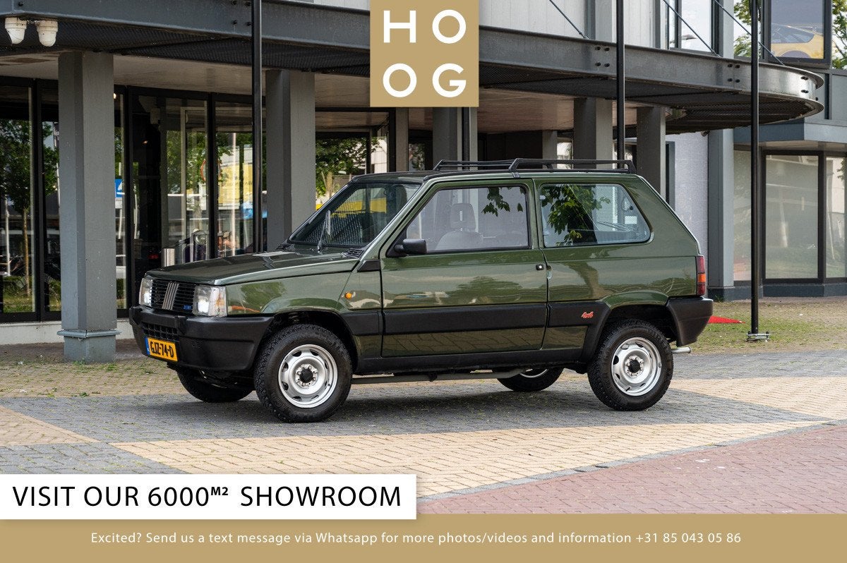 Fiat Panda 1000 I.E. KAT. 4X4, Autos, Cuir, Achat, Intérieur cuir, 32 kW