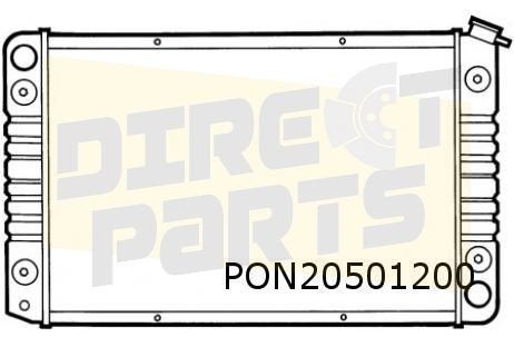 Pontiac Trans Sport (-2/97) radiateur (3.1 / 3.8) Origineel!, Pontiac, -, Verzenden, -