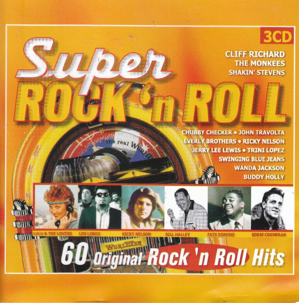 Super rock 'n Roll met 60 originele hits, Cd's en Dvd's, Cd's | Verzamelalbums, Verzenden, Dance