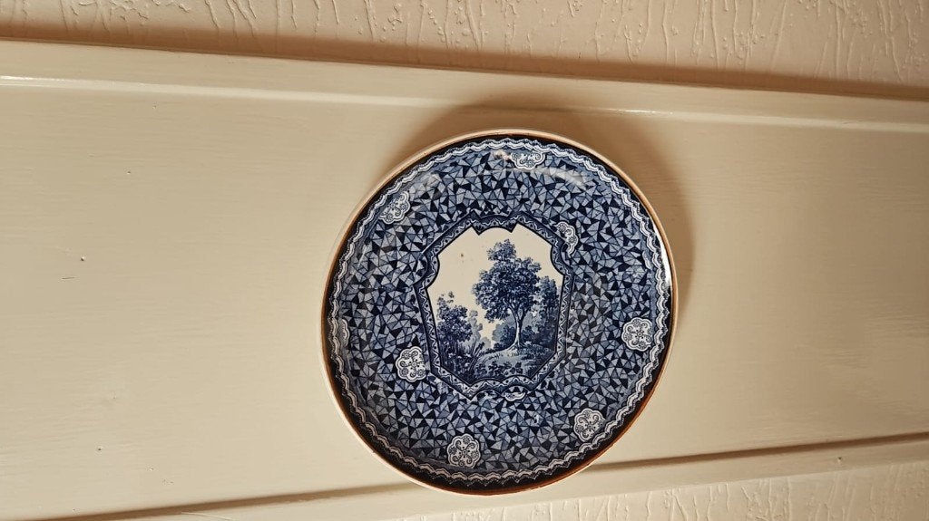 assiette murale ancienne porcelaine Villeroy Boch Flamand 20, Enlèvement ou Envoi