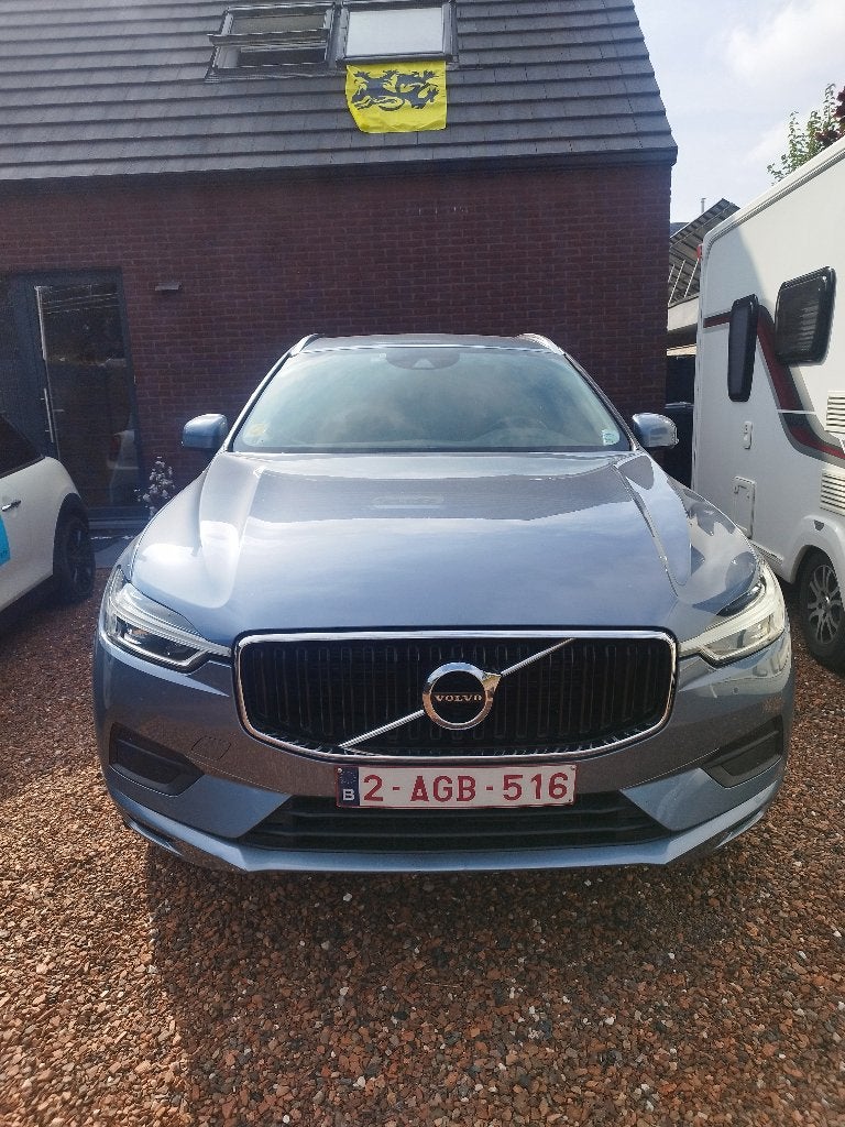 Volvo XC60, Blauw, Leder, 5 deurs, Particulier