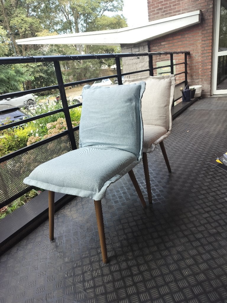 4 KLINTEN stoelen MIX, Huis en Inrichting, Ophalen, Gebruikt, Wit, Vier