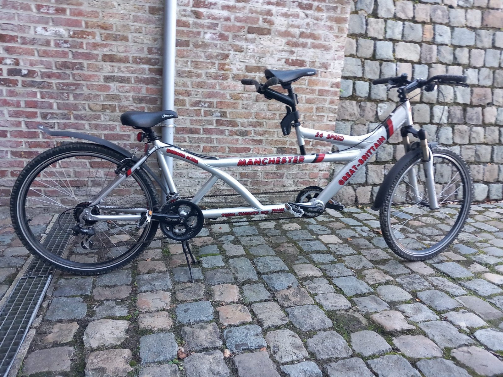 Tandem Great Britain, Fietsen en Brommers, Ophalen, Vering, Velgrem, Zo goed als nieuw