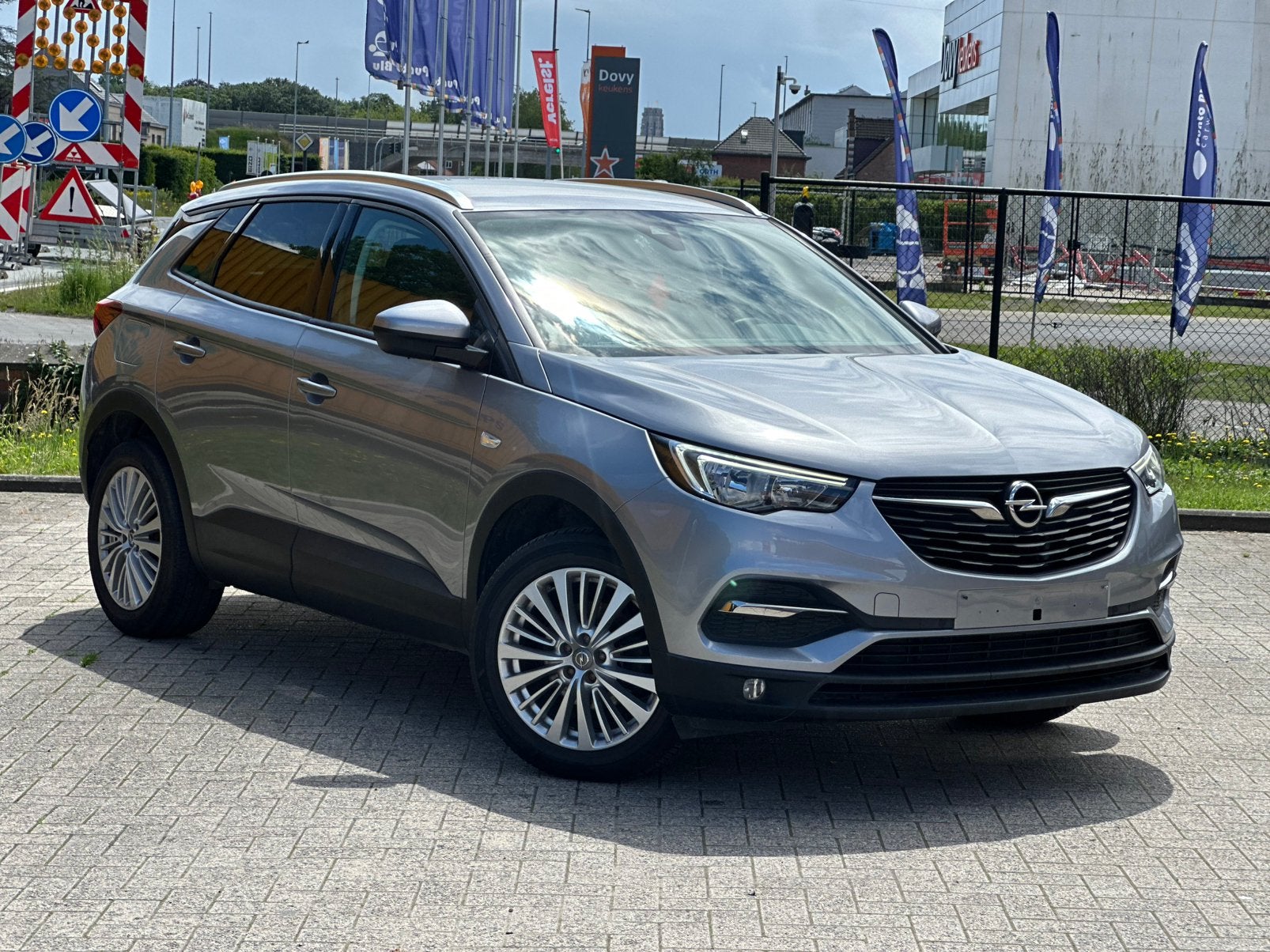 Opel Grandland X Edition, Auto's, Grandland, Stof, Zwart, Handgeschakeld