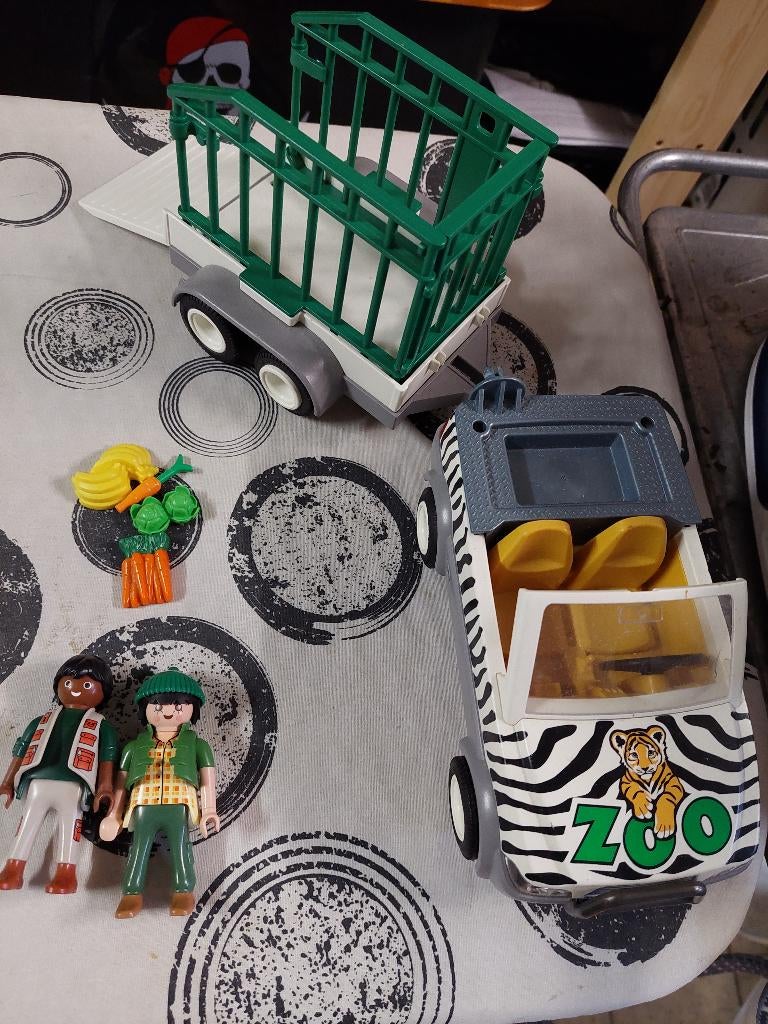 Playmobil 4855 Dierentransport met aanhanger, Kinderen en Baby's, Speelgoed | Playmobil, Gebruikt, Ophalen of Verzenden