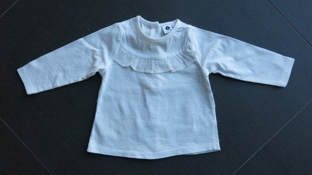 Witte longsleeve van Z8 (maat 68), Gebruikt, Meisje, Z8, Ophalen of Verzenden
