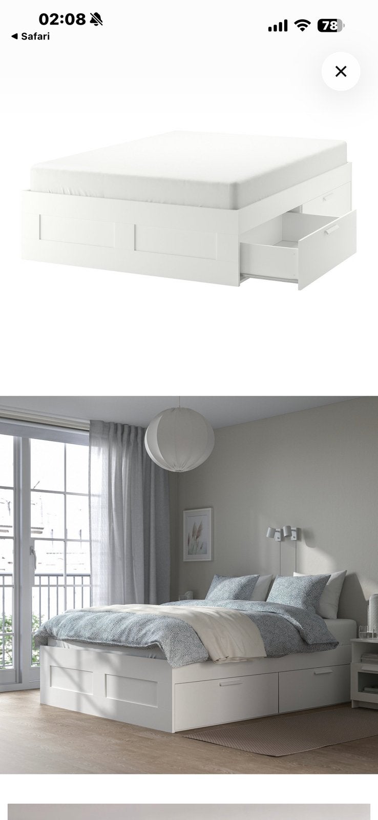 Bed met schuiven, Enlèvement, Comme neuf