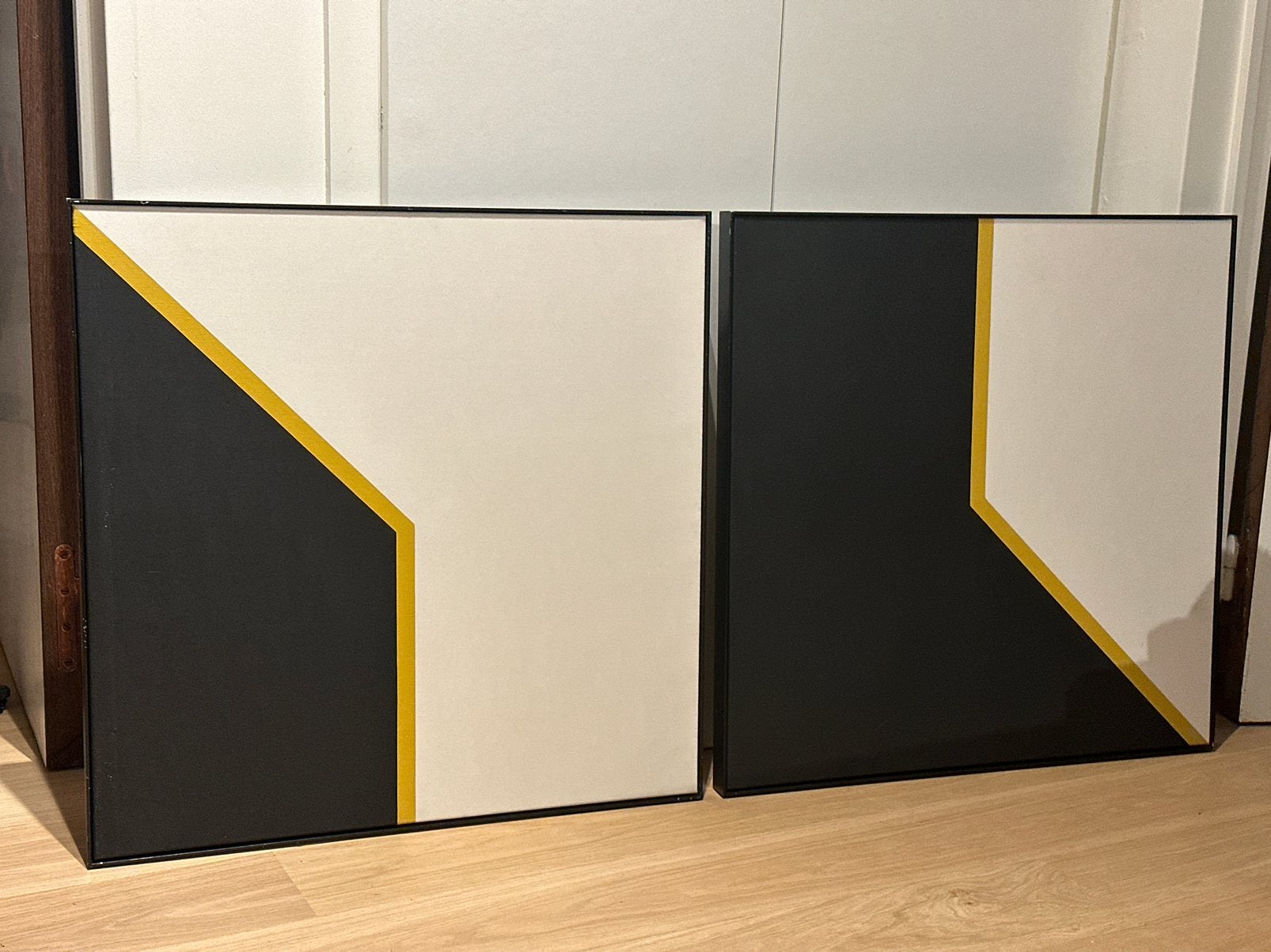 Peintures à l'huile sur diptyque Gilbert Decock « Alesia », Antiquités & Art, Enlèvement ou Envoi