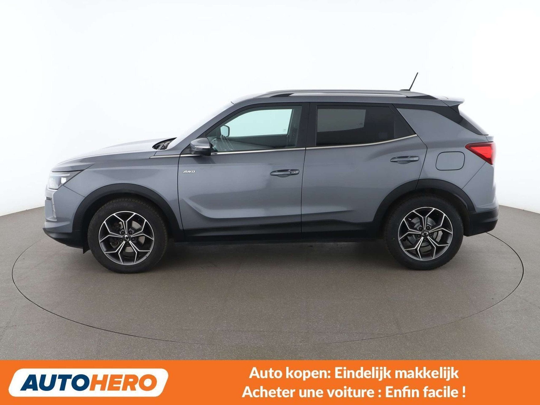 SsangYong Korando 1.6 TD Amber 4x4 (automatique), 100 kW, Argent ou Gris, Achat, 1700 kg