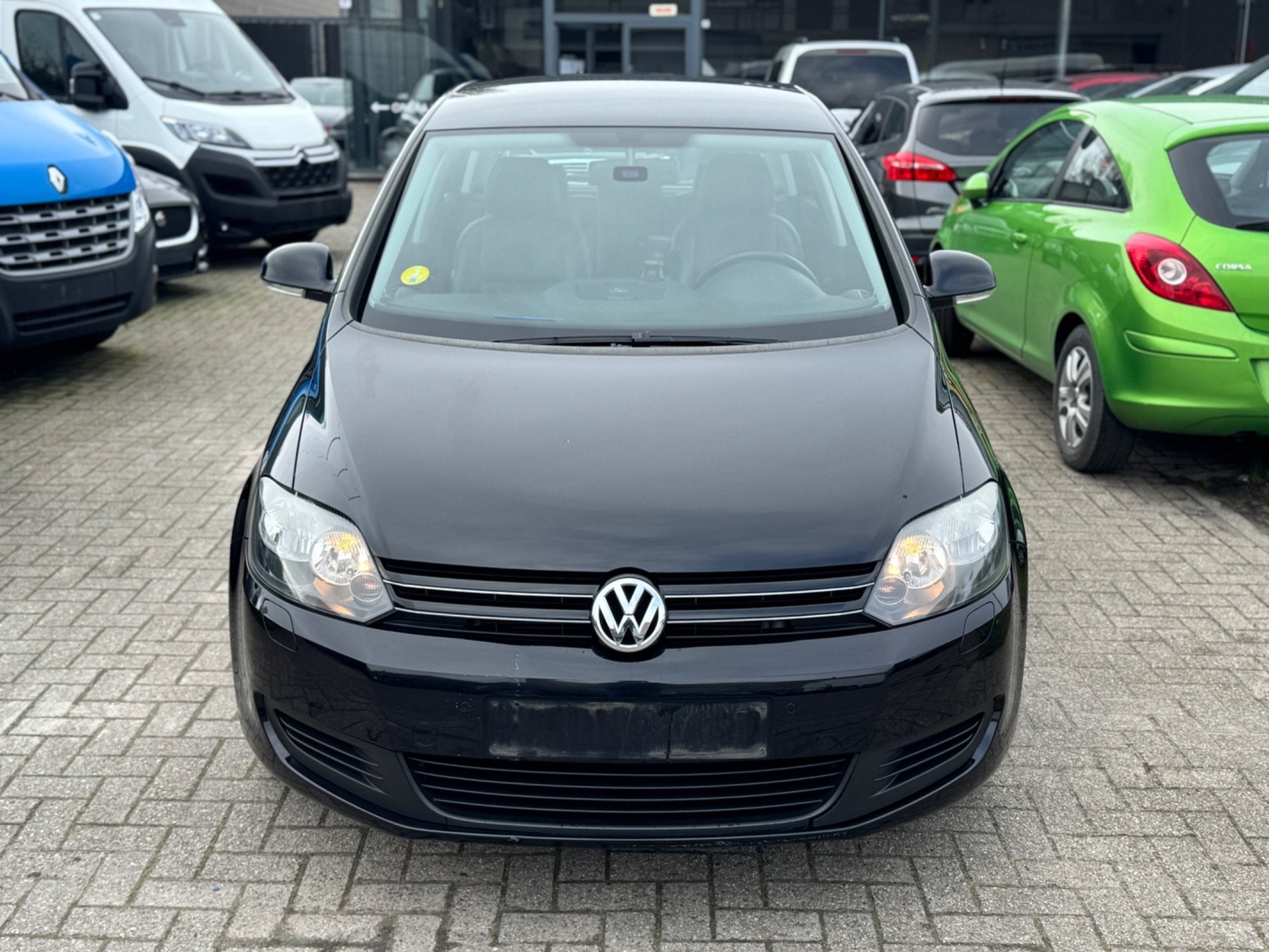VW Golf Plus | Benzine | Airco, Auto's, Euro 5, Gebruikt, 1337 kg, Zwart