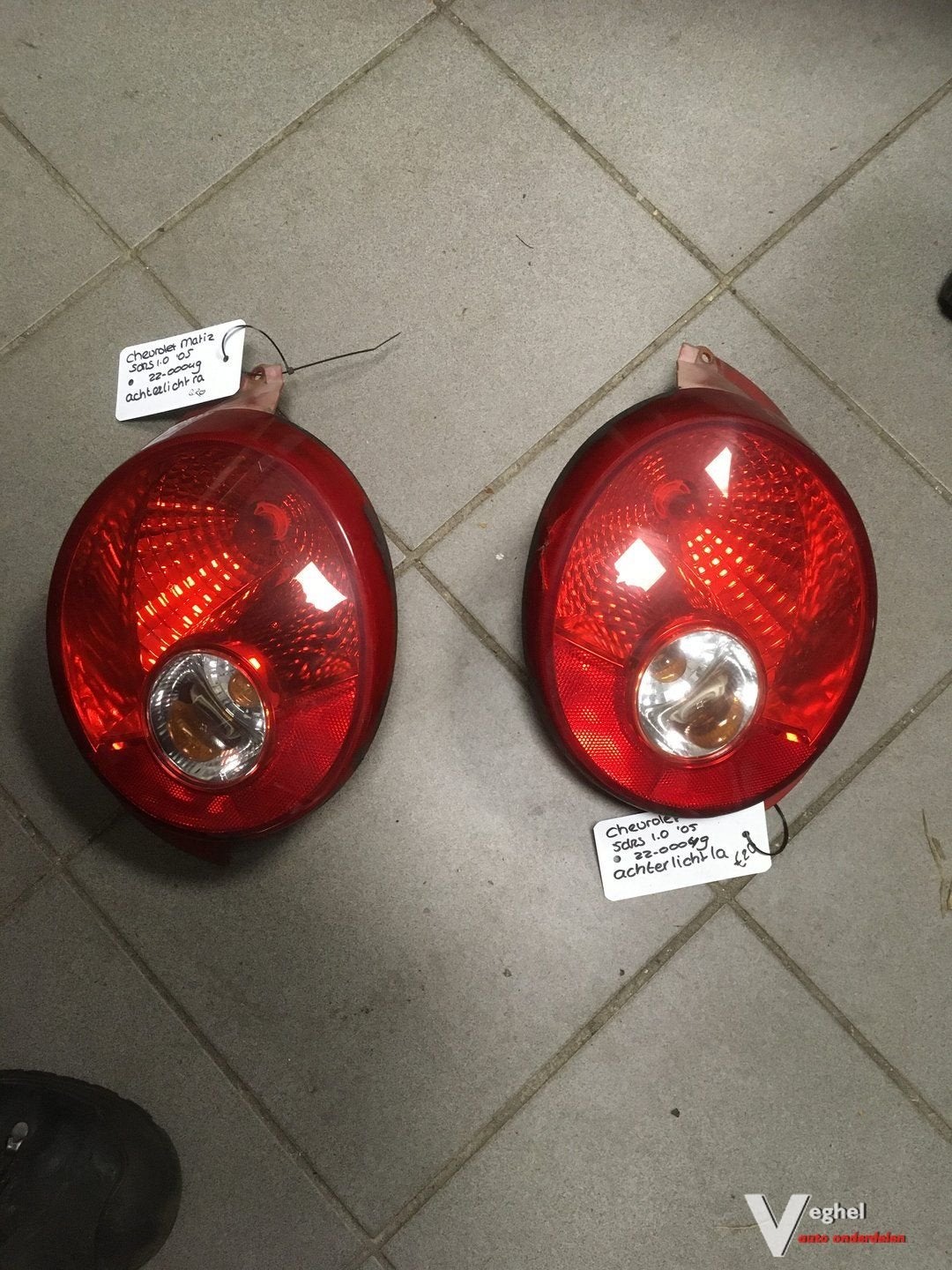 Chevrolet matiz 1.0   '05 achterlicht R, Gebruikt, -, -, Ophalen of Verzenden