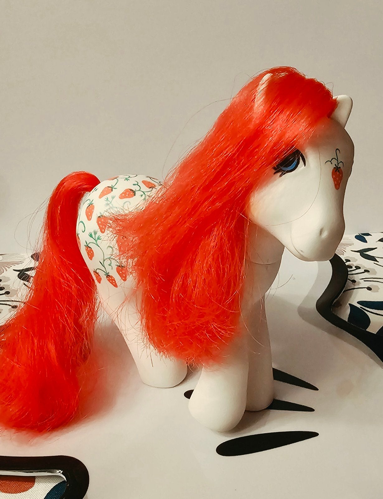 Mon Petit Poney G1 Vintage Strawberry Fair (Fraise) Hasbro, Enfants & Bébés, Enlèvement ou Envoi, Comme neuf