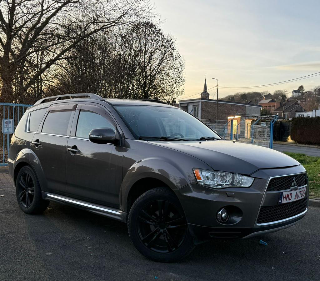 Mitsubishi Outlander vierwielaandrijving, Auto's, Euro 5, Outlander, Leder, Diesel