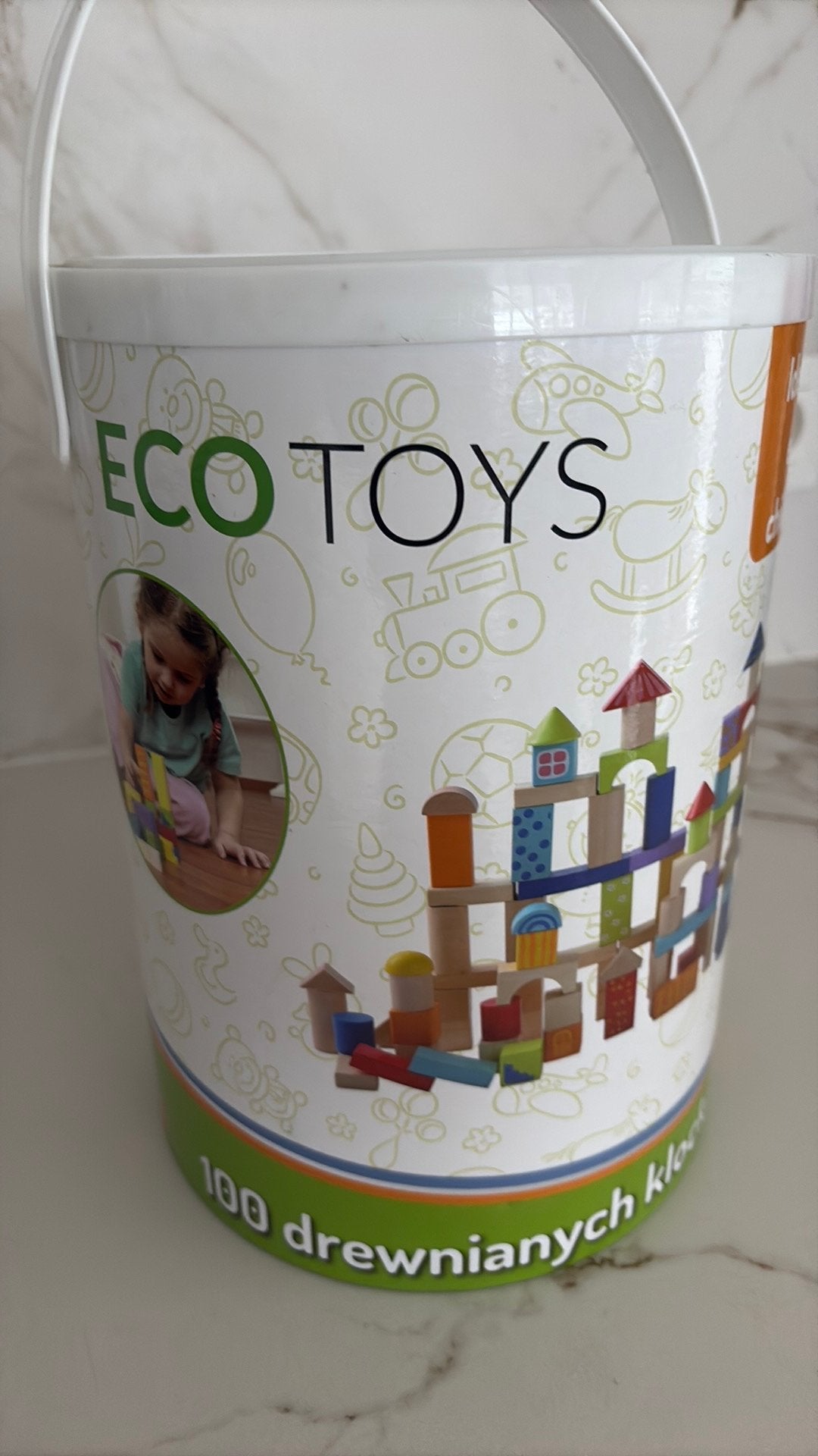 Houten blokken, Kinderen en Baby's, Ophalen, Nieuw