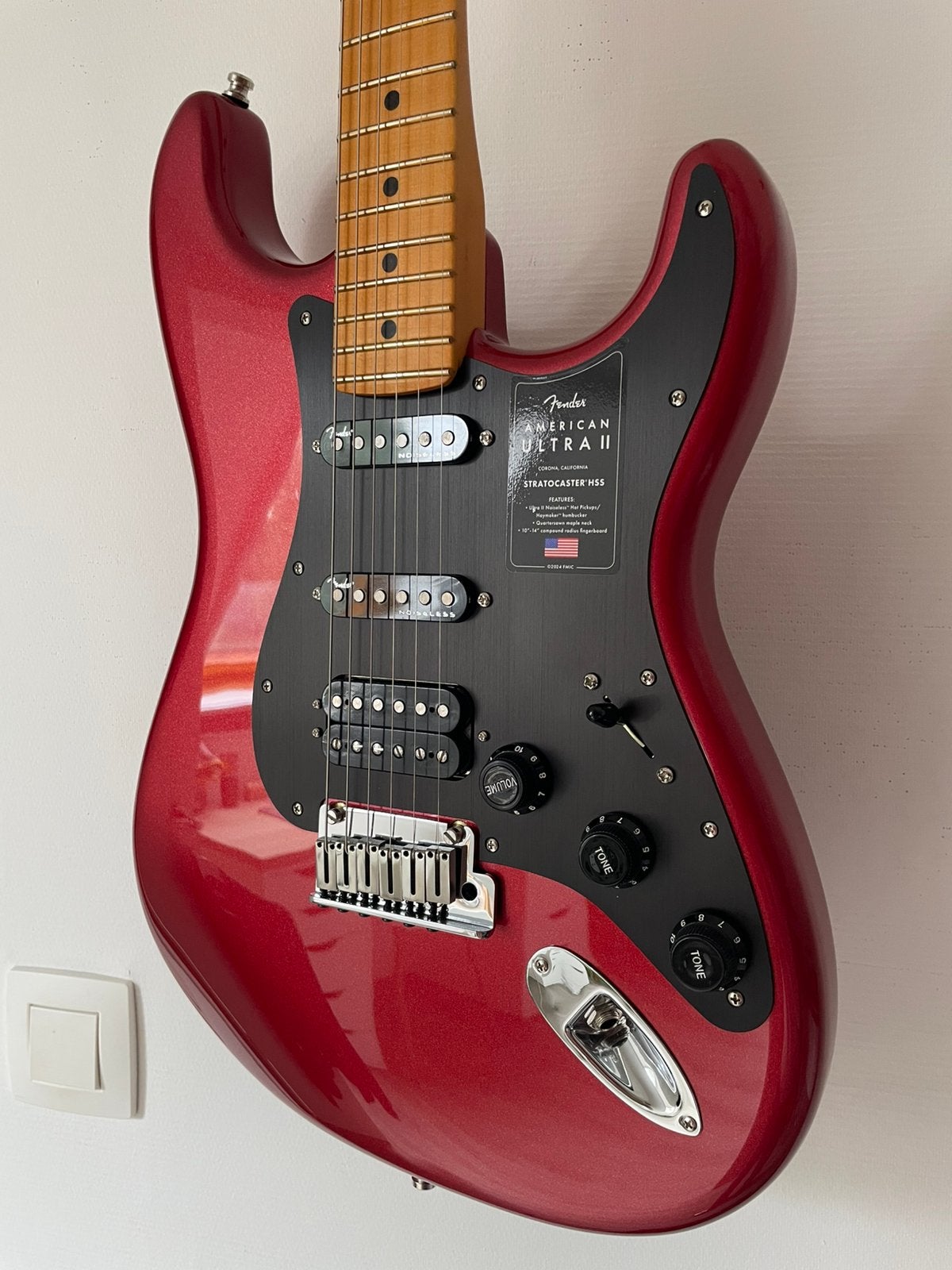 Fender American Ultra II Stratocaster HSS, Muziek en Instrumenten, Ophalen, Fender