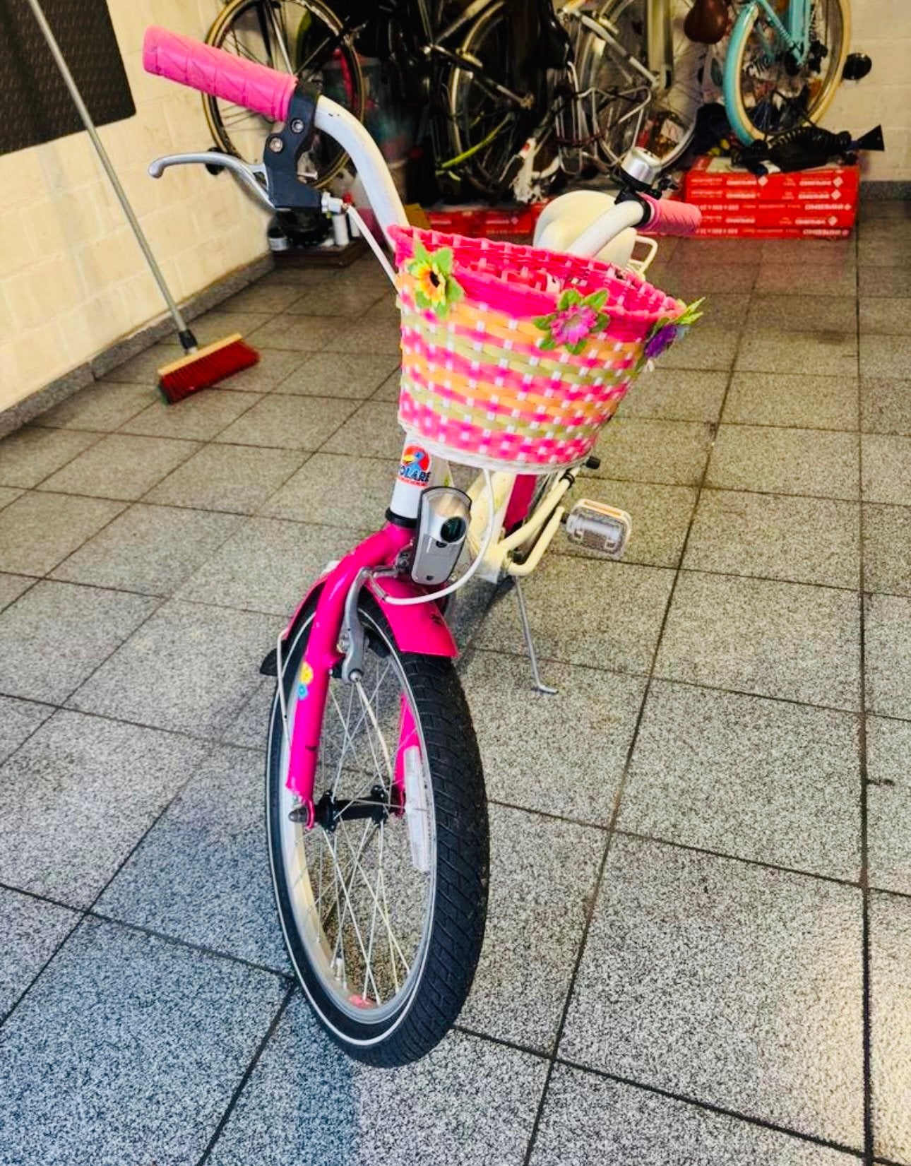 Meisjesfiets -20 inch, Fietsen en Brommers, Ophalen, Zo goed als nieuw, 20 inch, Handrem