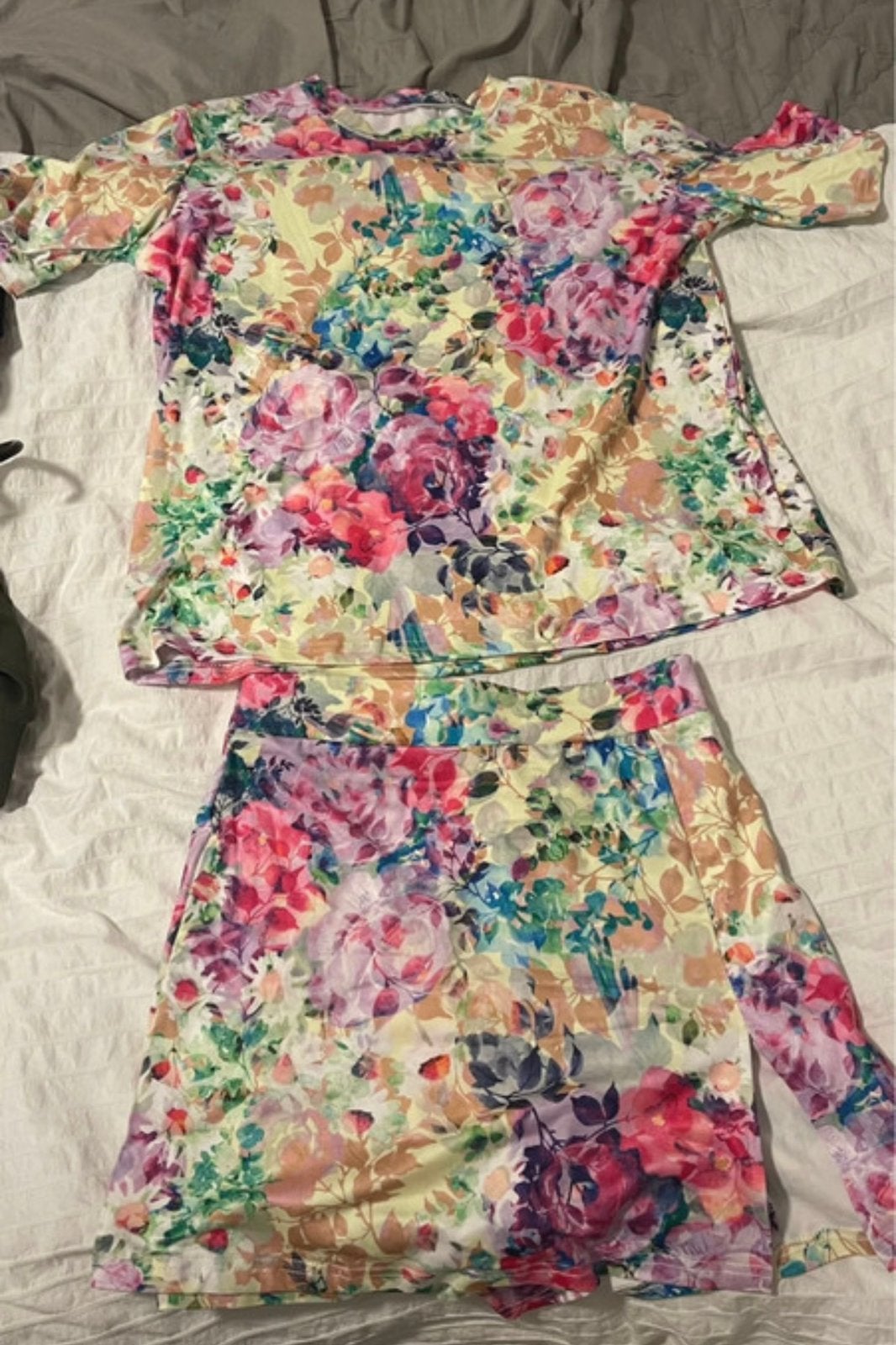 Bloemen setje, Kleding | Dames, Verzenden, Nieuw, Maat 36 (S)