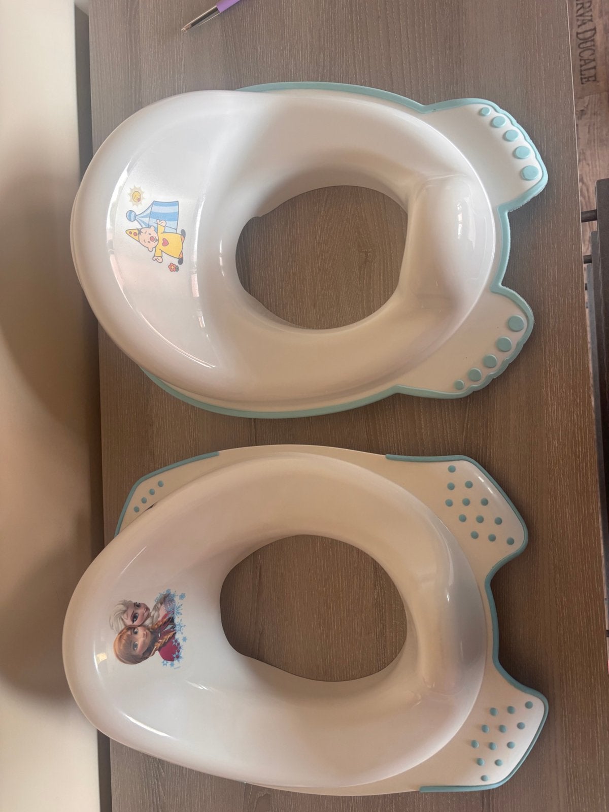 Wc brilverkleiner, Ophalen, Gebruikt