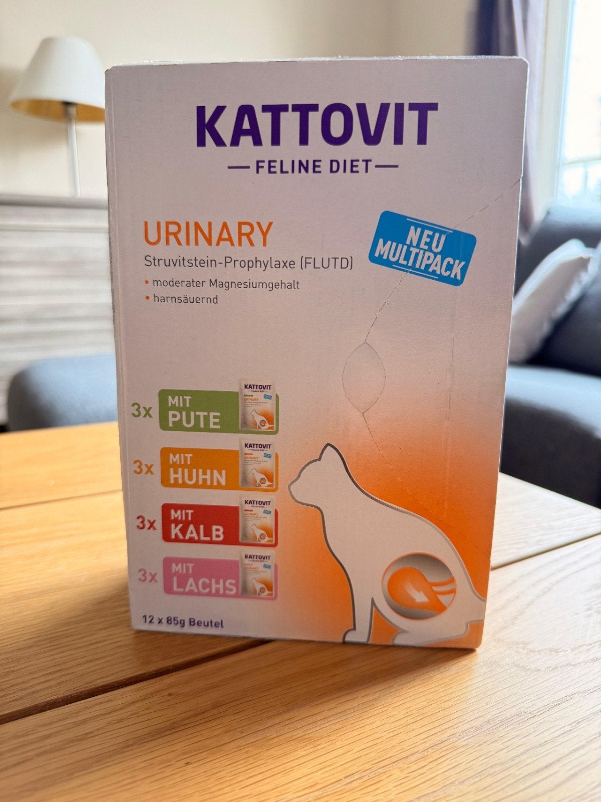 Aliment diététique urinary pour chat adulte  kattovit 12x85g, Animaux & Accessoires, Enlèvement