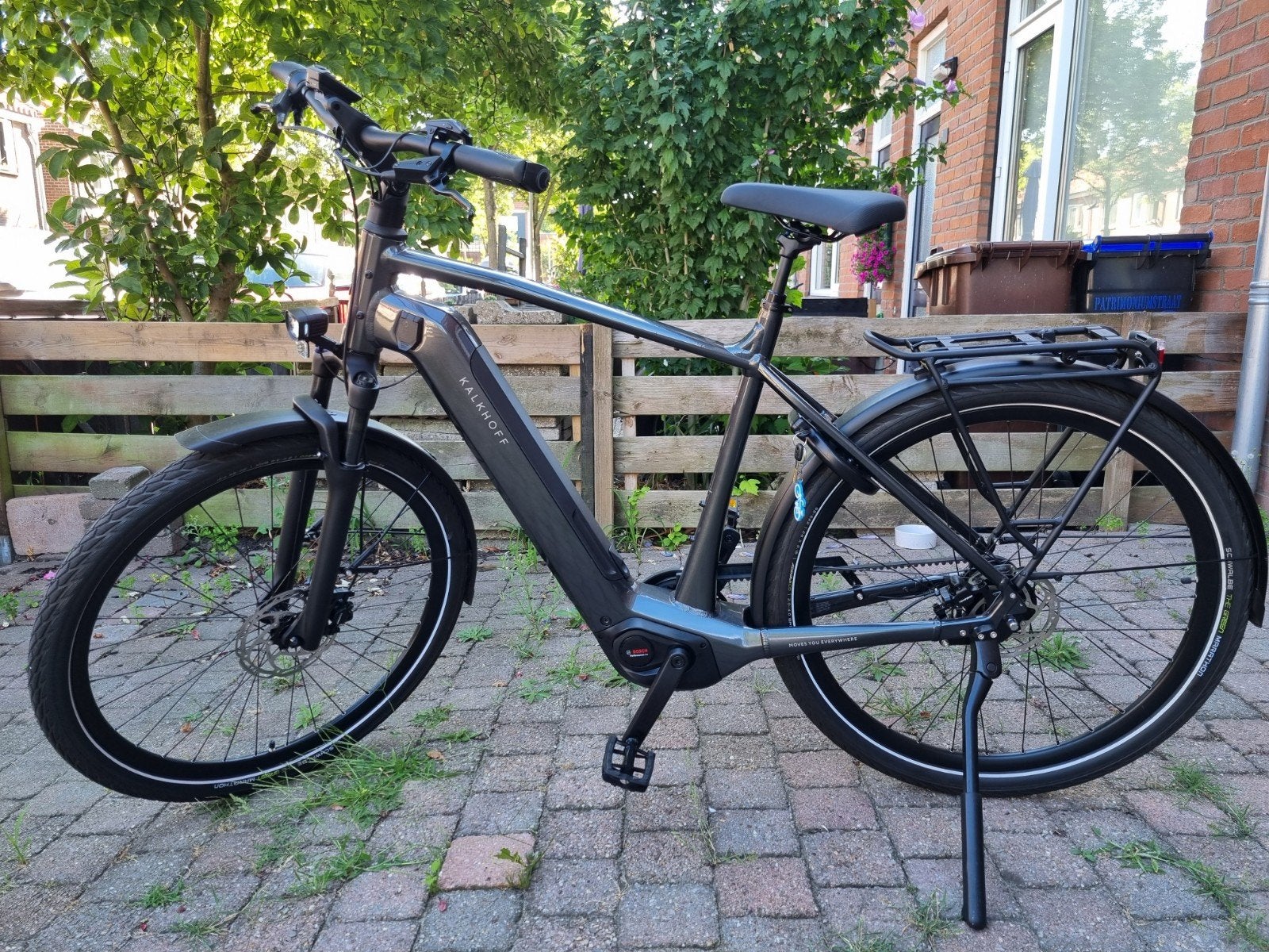 Kalkhoff Image3 diamantBlack glossy  E-bi slecht 55 km s, Autres marques, 50 km par batterie ou plus, Comme neuf, 59 cm ou plus