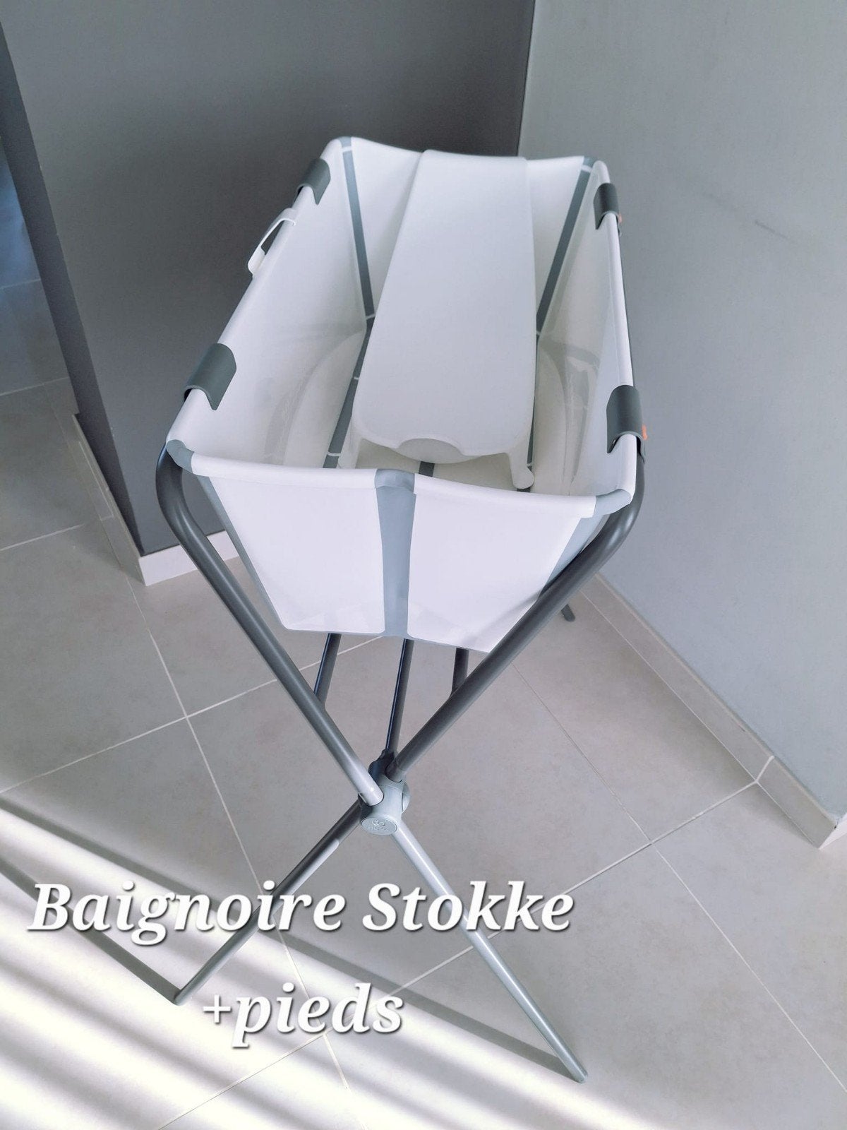 Baignoire bébé pliable Stokke ☆☆☆, Ophalen, Zo goed als nieuw