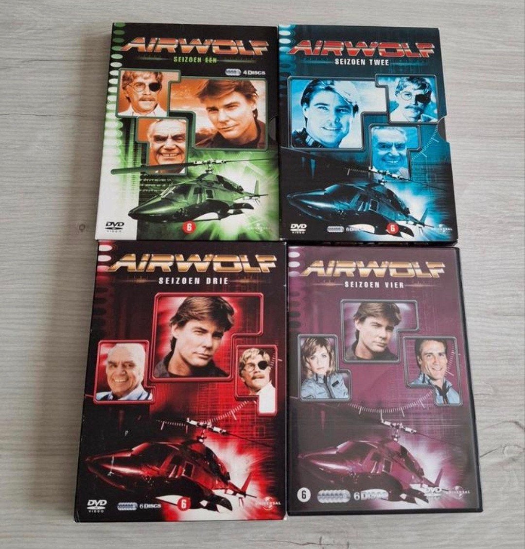 airwolf de complete serie, Cd's en Dvd's, Dvd's | Tv en Series, Ophalen of Verzenden, Complete serie