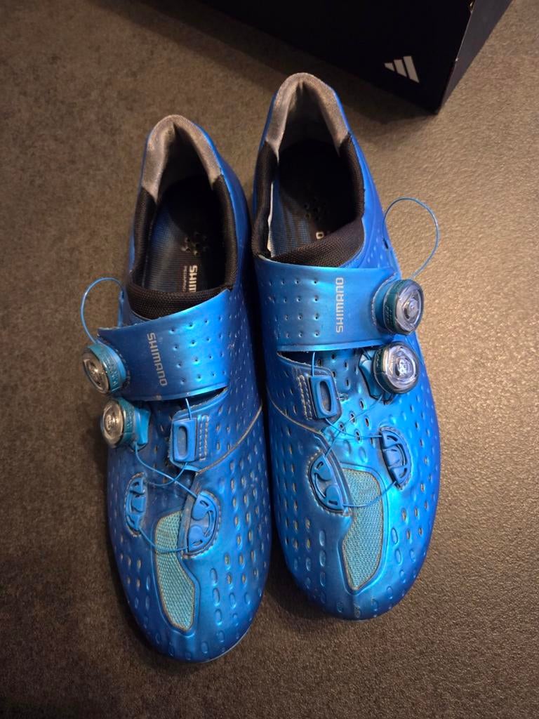 Shimano koersschoenen s phyre maat 45, Fietsen en Brommers, Ophalen, S