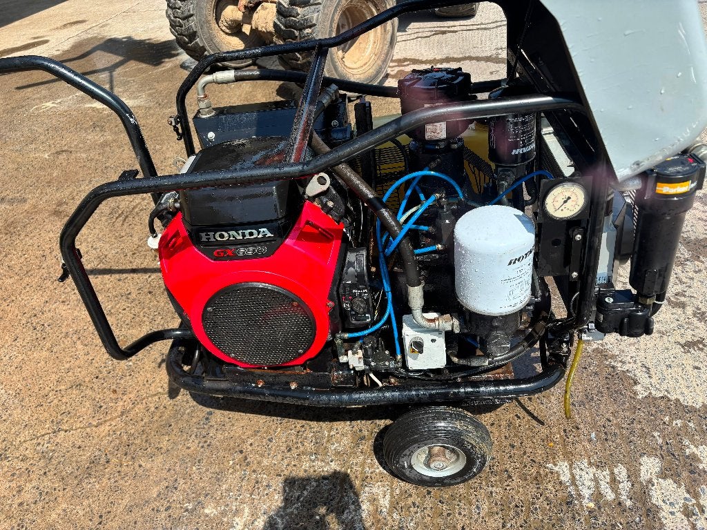 Compresseur à vis mobile Rotair VRK200AE - 2000 l/min, Bricolage & Construction, Compresseurs, Utilisé, 6 à 10 bars, 100 litres ou plus