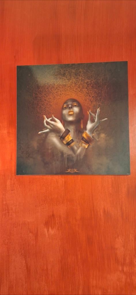 Tableau Amkashop Femme afro, Enlèvement