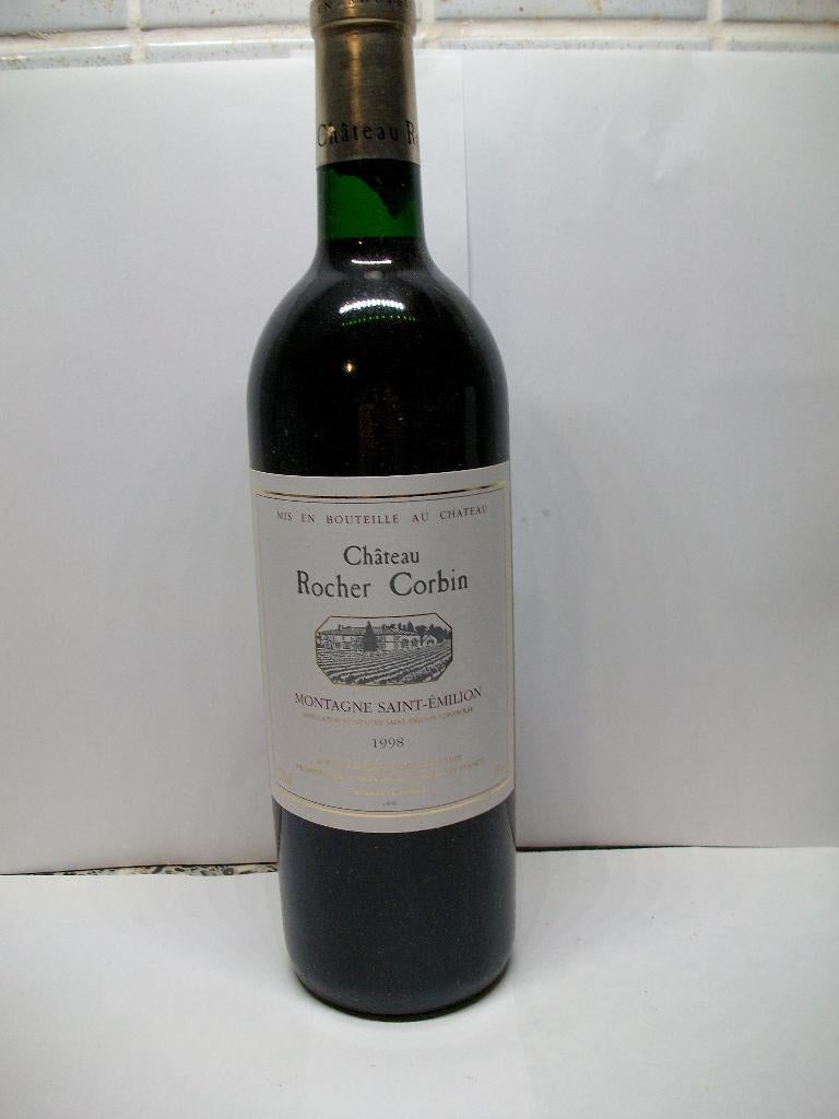 CHATEAU  CORBIN  ROCHER, Collections, Vins, Comme neuf, Vin rouge, France, Pleine, Enlèvement