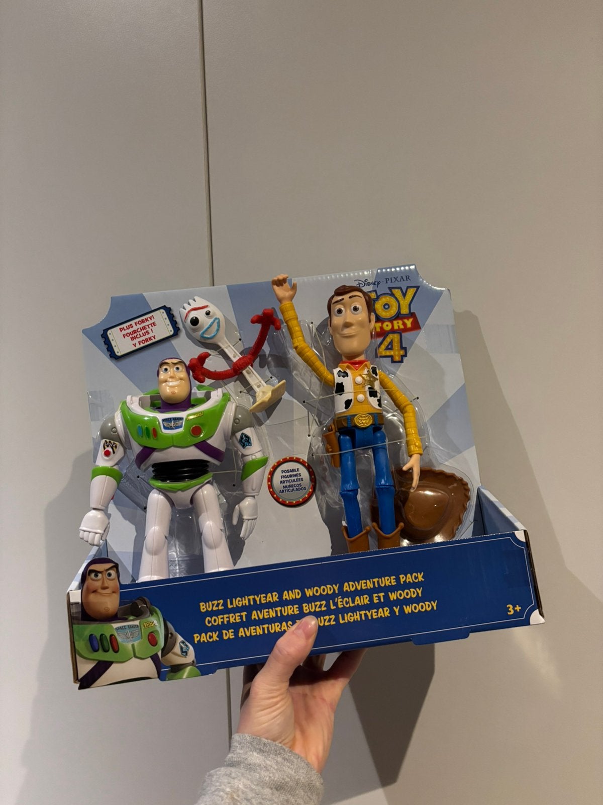 Toystory 4, Ophalen, Nieuw