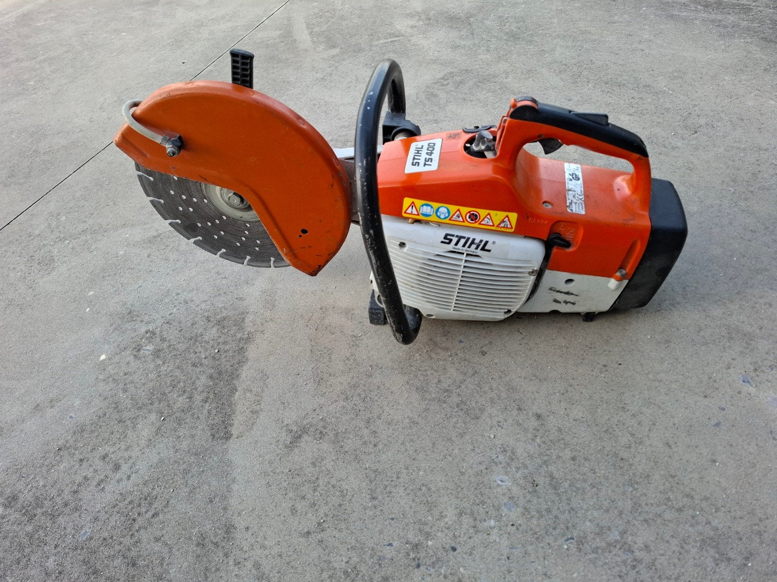 stihl ts 400, Tuin en Terras, Ophalen, Gebruikt, Stihl