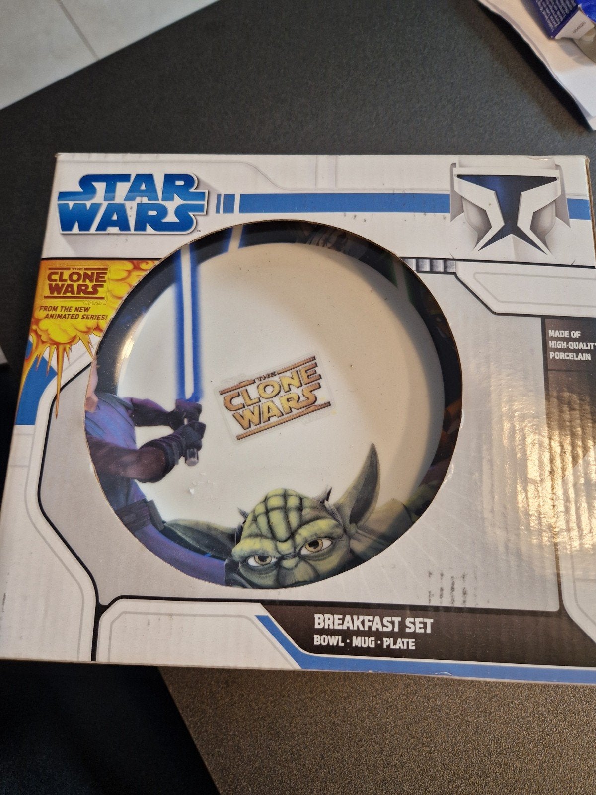 star wars ontbijtset 2008, Ophalen of Verzenden, Zo goed als nieuw, Gebruiksvoorwerp
