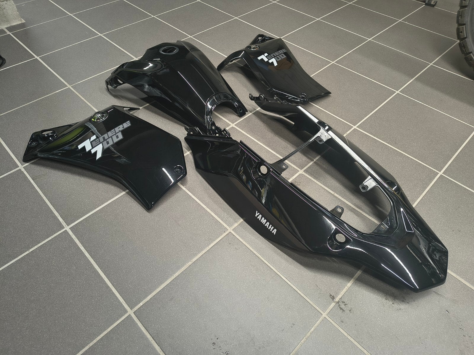 Kappenset tenere 700 origineel, Motoren, Ophalen