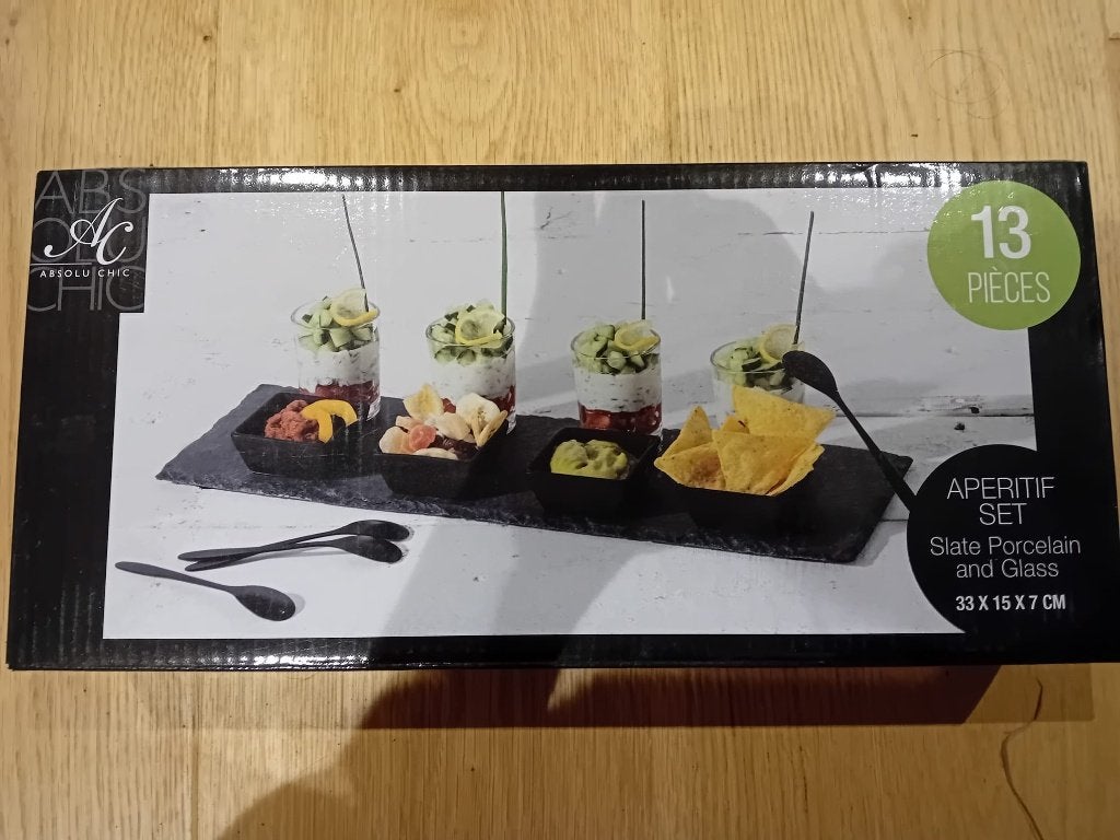 Aperitiefsetje (2X) Nieuw, Huis en Inrichting, Ophalen, Nieuw, Modern, Overige typen