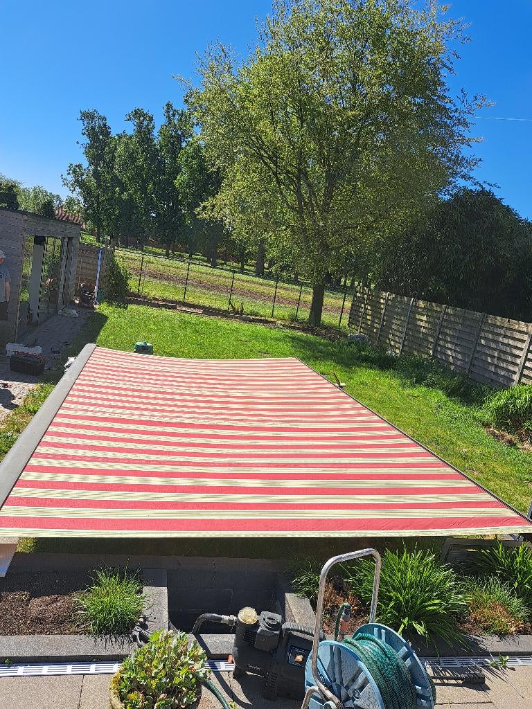 Zonnewering, Tuin en Terras, Zonneschermen, Ophalen, Gebruikt, Overige typen, 450 cm of meer