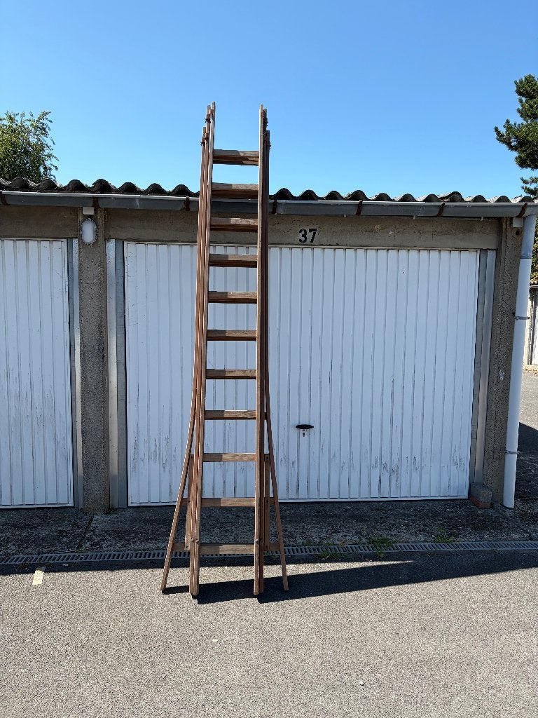 Houten ladders, Doe-het-zelf en Bouw, Ophalen, Gebruikt, Ladder, Opvouwbaar of Inschuifbaar