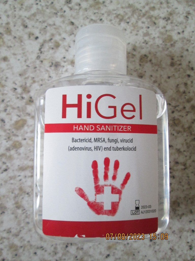 Gel désinfectant hydroalcoolique « HIGER » 100 ml, Divers, Enlèvement, Neuf