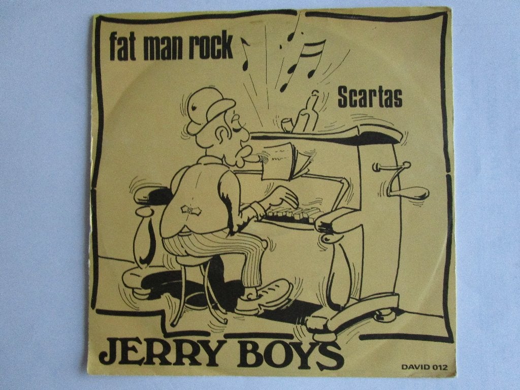 Jerry Boys : Fat man rock., CD & DVD, Enlèvement ou Envoi, 7 inch, Comme neuf, Pochette photo