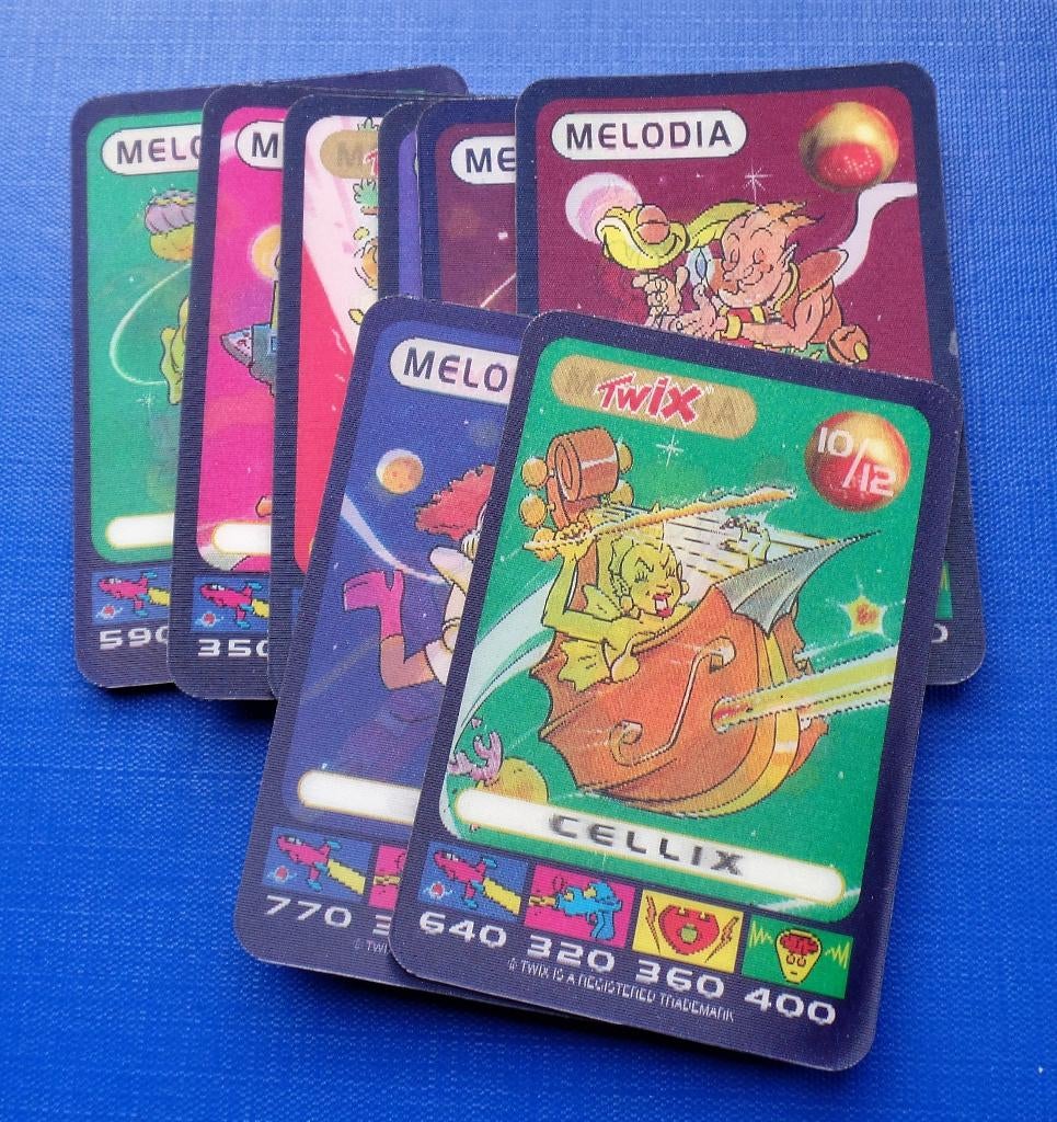 Spacix kaarten / Melodia Twix, Ophalen, Nieuw, Meerdere kaarten