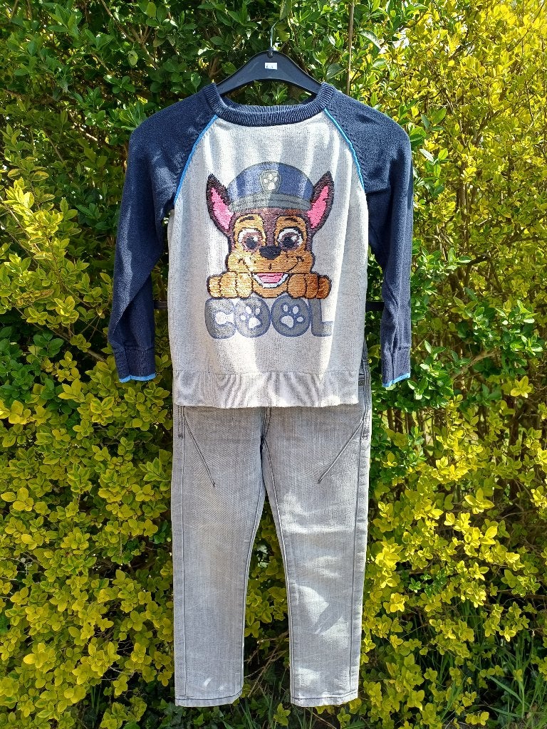 Paw Patrol maat 116, Kinderen en Baby's, Kinderkleding | Maat 116, Ophalen of Verzenden, Gebruikt, Jongen, Setje