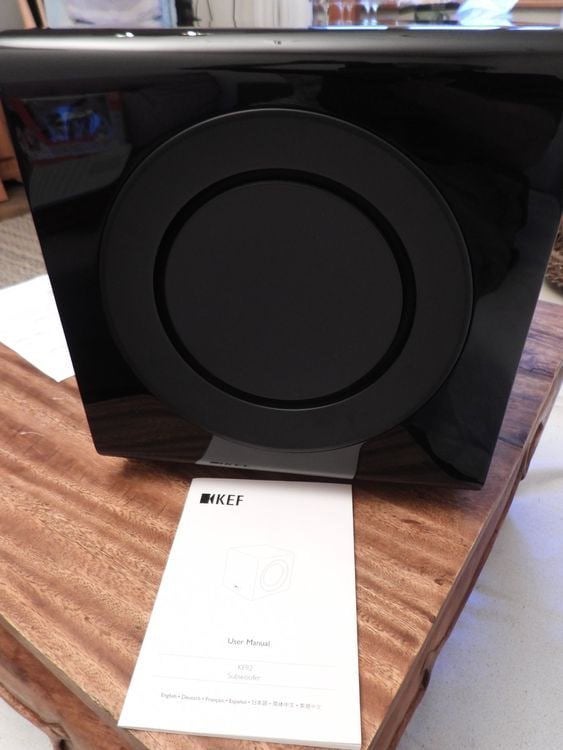 KEF KF92 Subwoofer, TV, Hi-fi & Vidéo, Enceintes, Envoi, Comme neuf, Subwoofer, KEF
