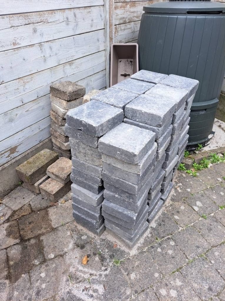 Klinkers voor oprit of tuinpad, Ophalen, Nieuw, Klinkers