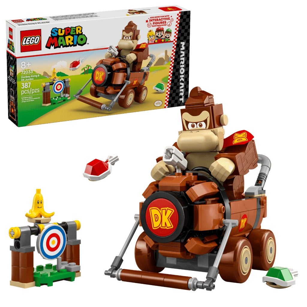 LEGO 72033 Donkey Kong et DK Jumbo Mario Kart, Enfants & Bébés, Jouets | Duplo & Lego, Neuf, Lego, Ensemble complet, Non ouvert/scellé