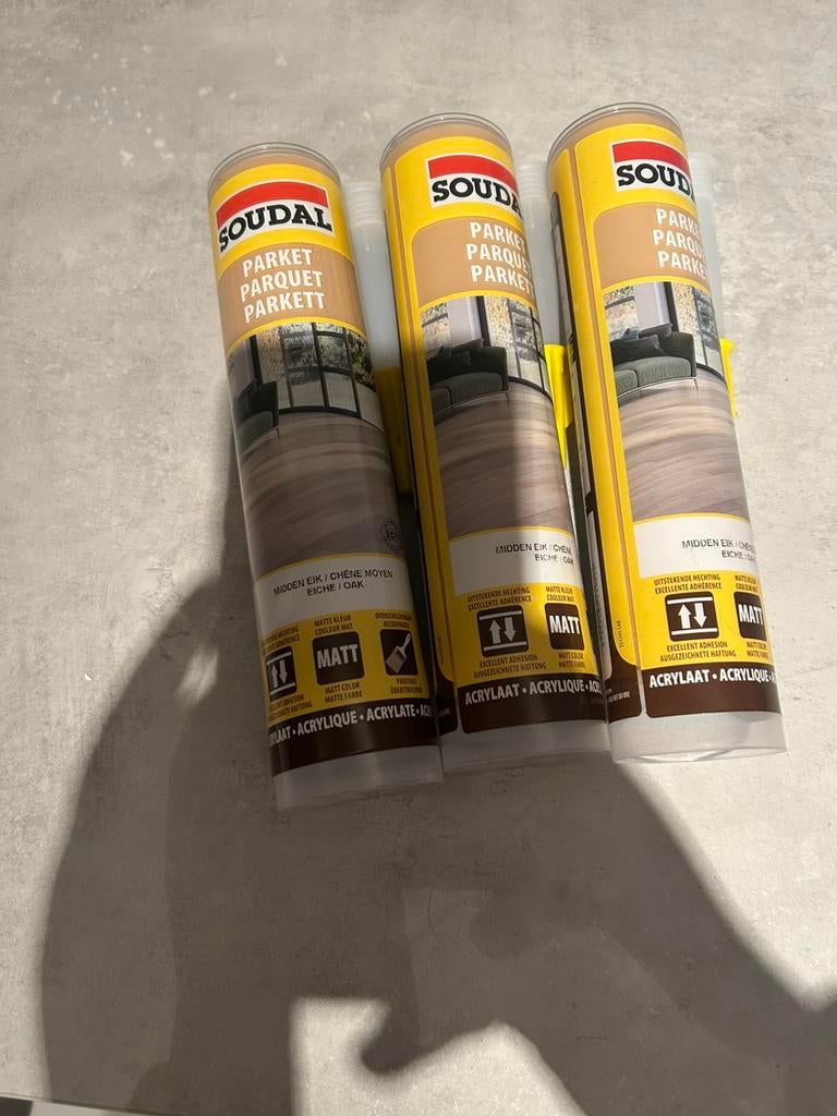 Soudal kit parket, Doe-het-zelf en Bouw, Ophalen, Nieuw