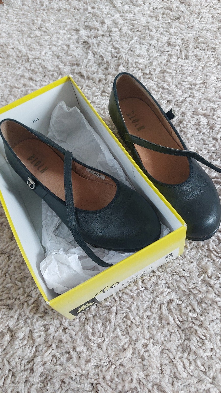 Tapschoenen, topmerk Bloch, dames, maat 38, zwart, Ophalen, Schoenen