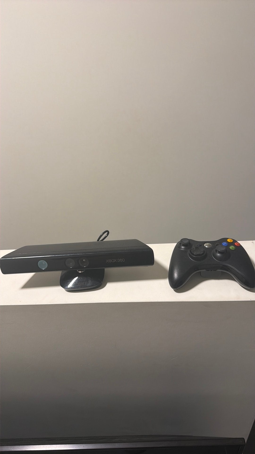 Xbox 360 Kinect + Controller, Ophalen of Verzenden, Zo goed als nieuw