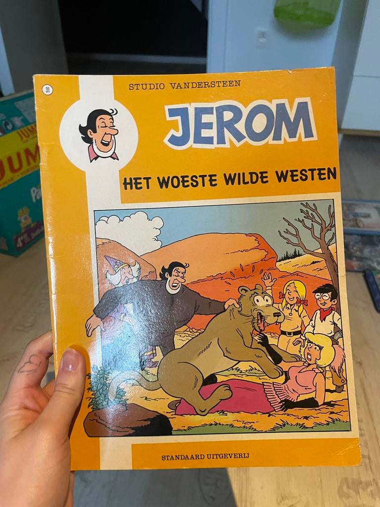 Jerom – Het woeste wilde westen (Nr. 31), Boeken, Stripverhalen, Ophalen, Gelezen